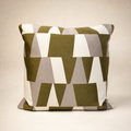 Olive & Taupe Geometric