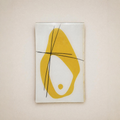Yellow Abstract Dish