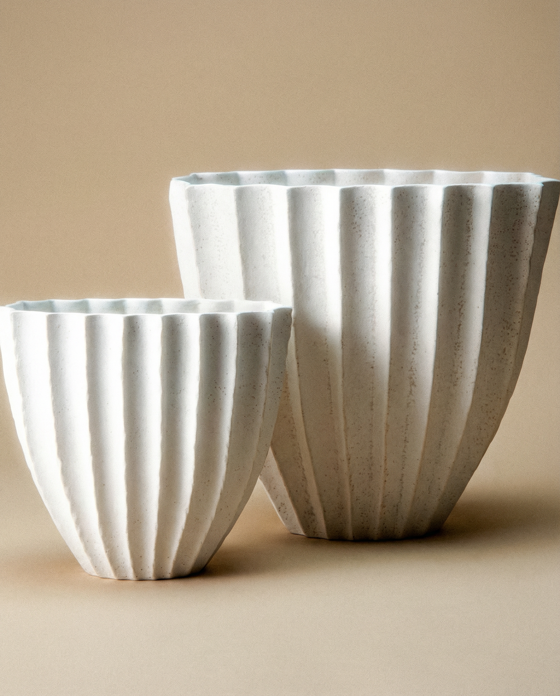 Cactus Vase - Off-White