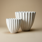 Cactus Vase - Off-White