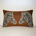 Zebra Beaded Pillow