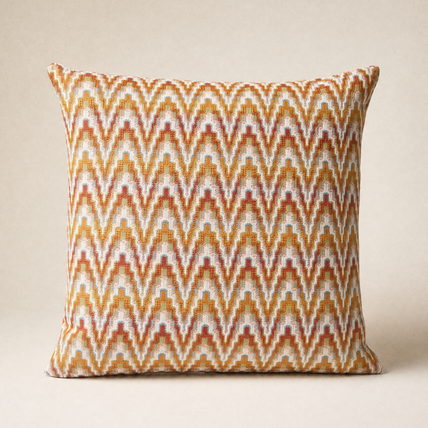 Orange Zig Zag