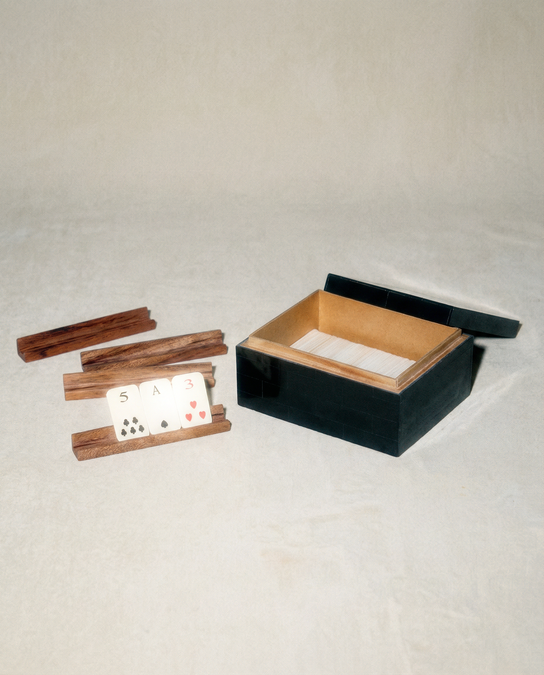 Tatanka Boxed Bone Card Set - Black