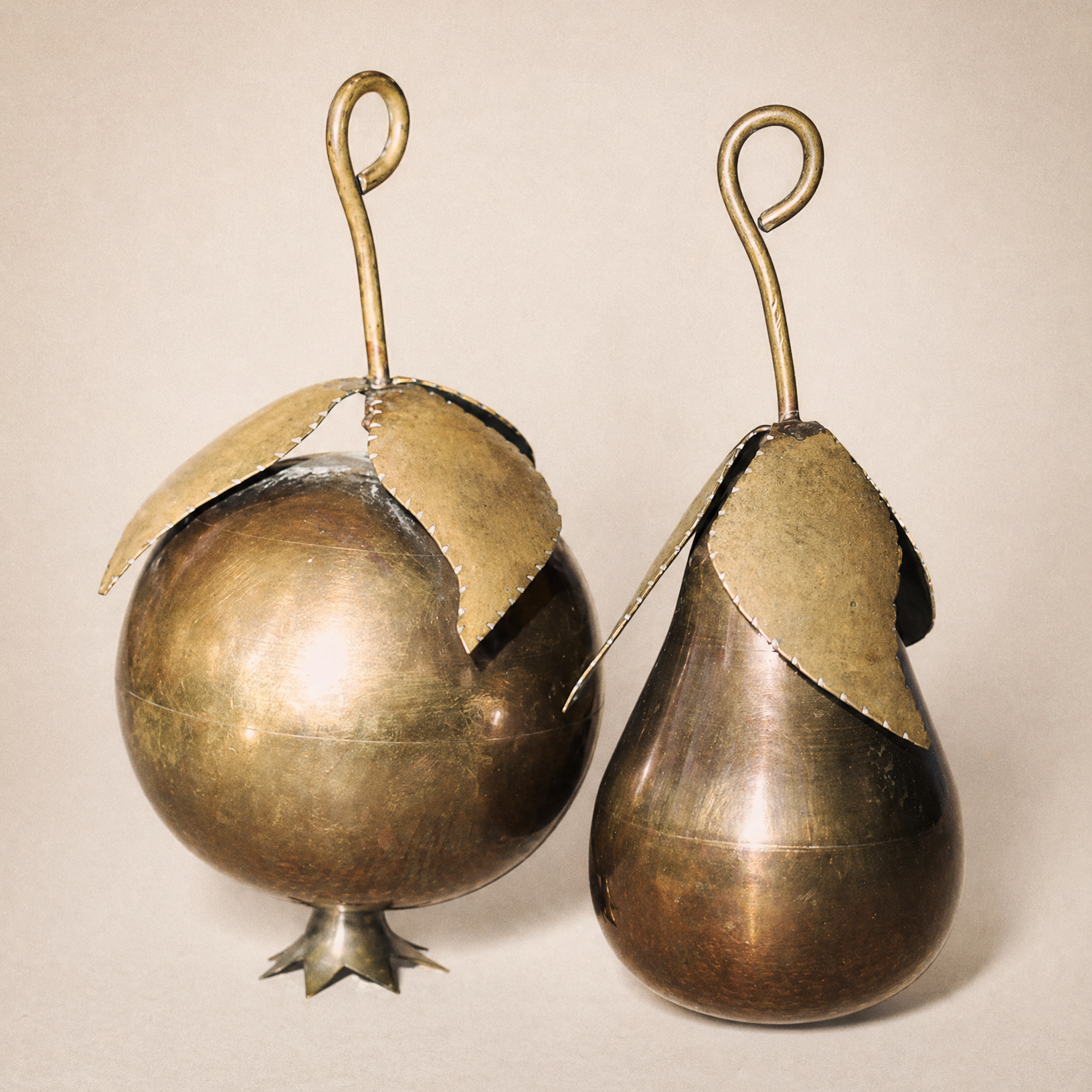 Brass Fruits Set of Two